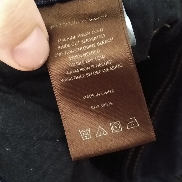 KUT from the Kloth Boyfriend Dark Wash Jeans Size 14 - Picture 4 of 5